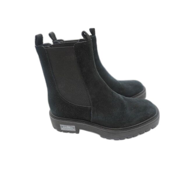 Sam Edelman Laguna Waterproof Lug Sole Chelsea Chunky Punk Rock Boots Size 9 - Picture 1 of 9